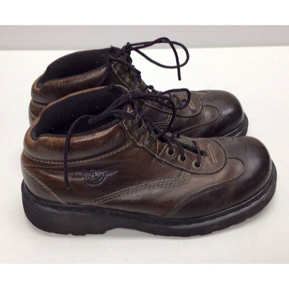 Dr. Martens Boots Y2K Brown Hiking Made in England Leather - Picture 7 of 14